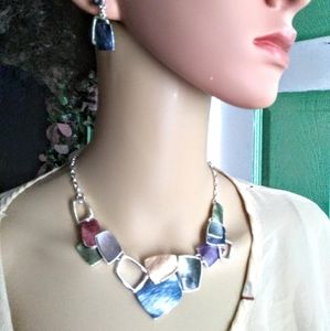 New Fashion Necklace Earring Set.